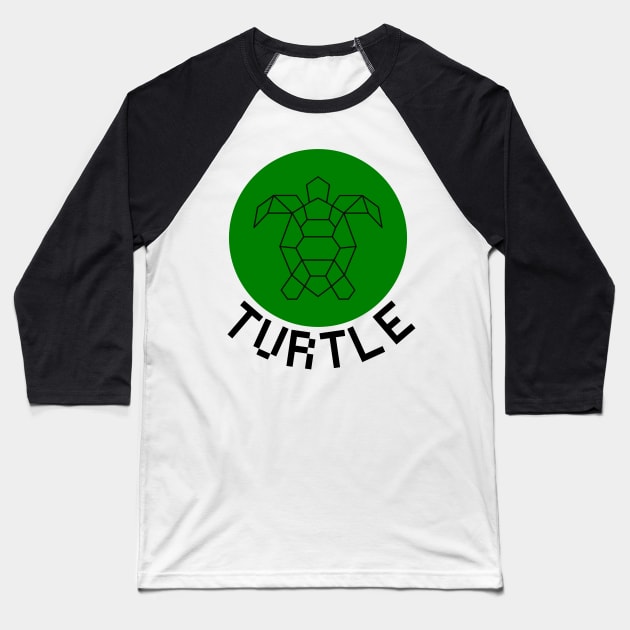 Turtle power (turtle, sea turtle, animal, turtle lover) Baseball T-Shirt by Thepurplepig